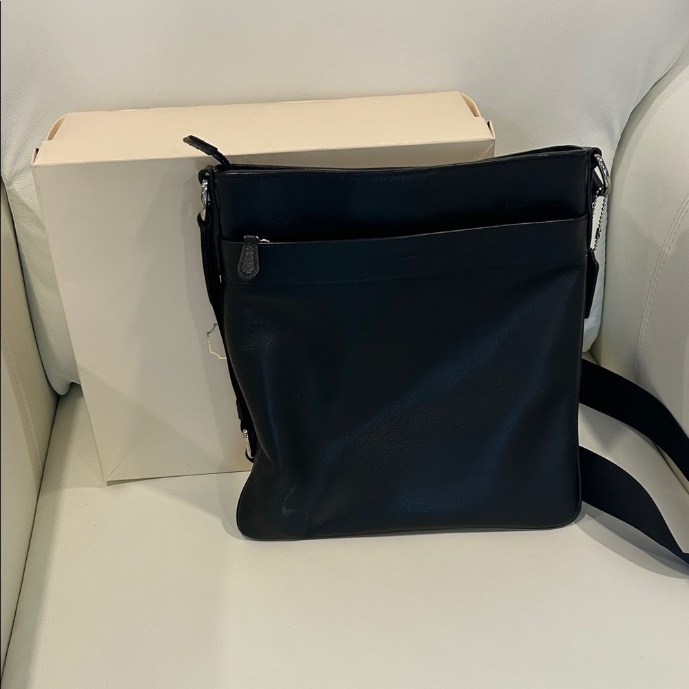 Coach crossbody Black Leather Women’s Bag